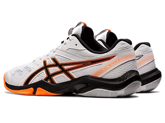 Asics Gel-Blade 8 Court Men White/Black 3 Asics Gel-Blade 8 Court Men White/Black - Image 3