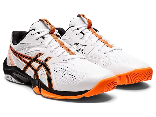 Asics Gel-Blade 8 Court Men White/Black 4 Asics Gel-Blade 8 Court Men White/Black - Image 4