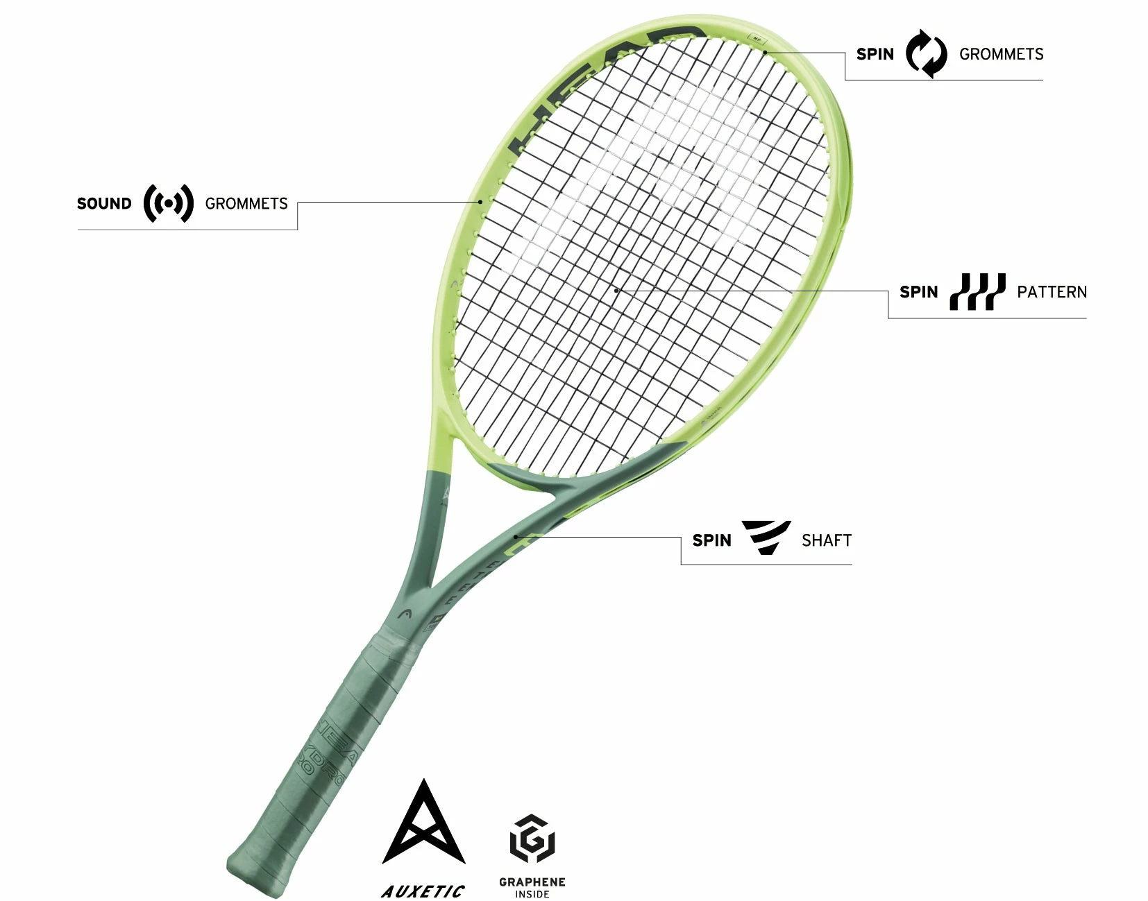 Head Extreme Auxetic MP 300g - Image 3