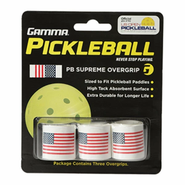 Gamma Fashion Overgrip - Supreme Ball & Stars-Stripes Pickleball - Image 2