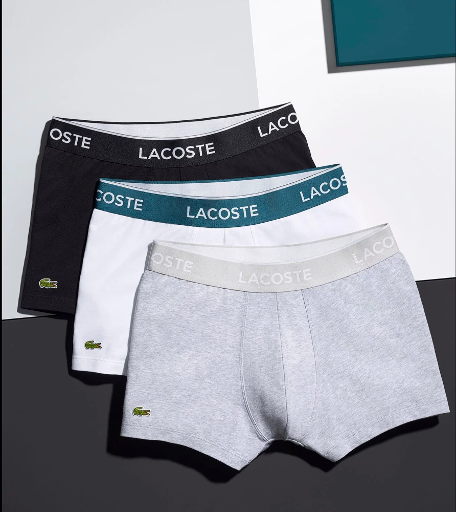 Lacoste Men Boxers 3pack - Image 2