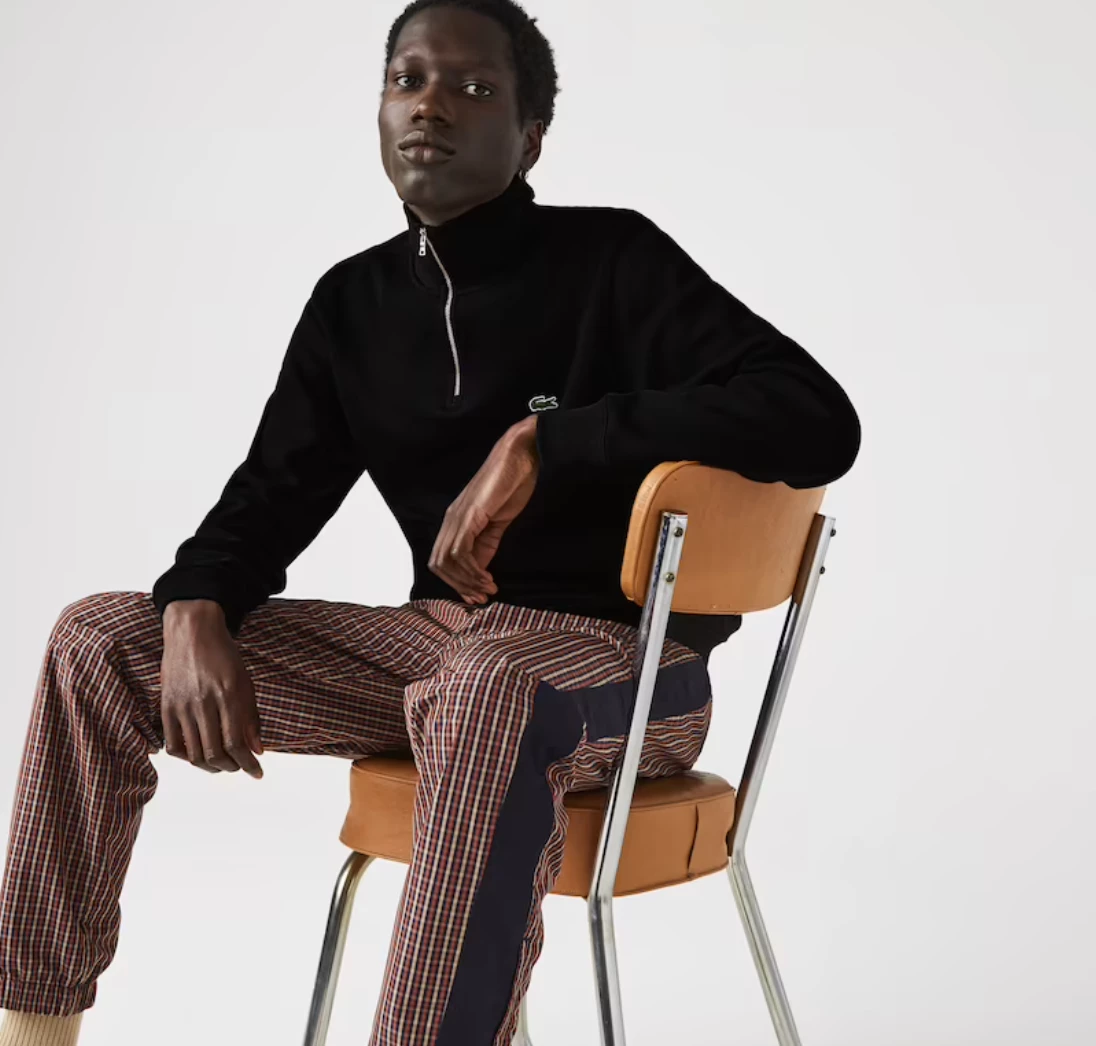 Lacoste Sweatshirt (Black) - Image 5