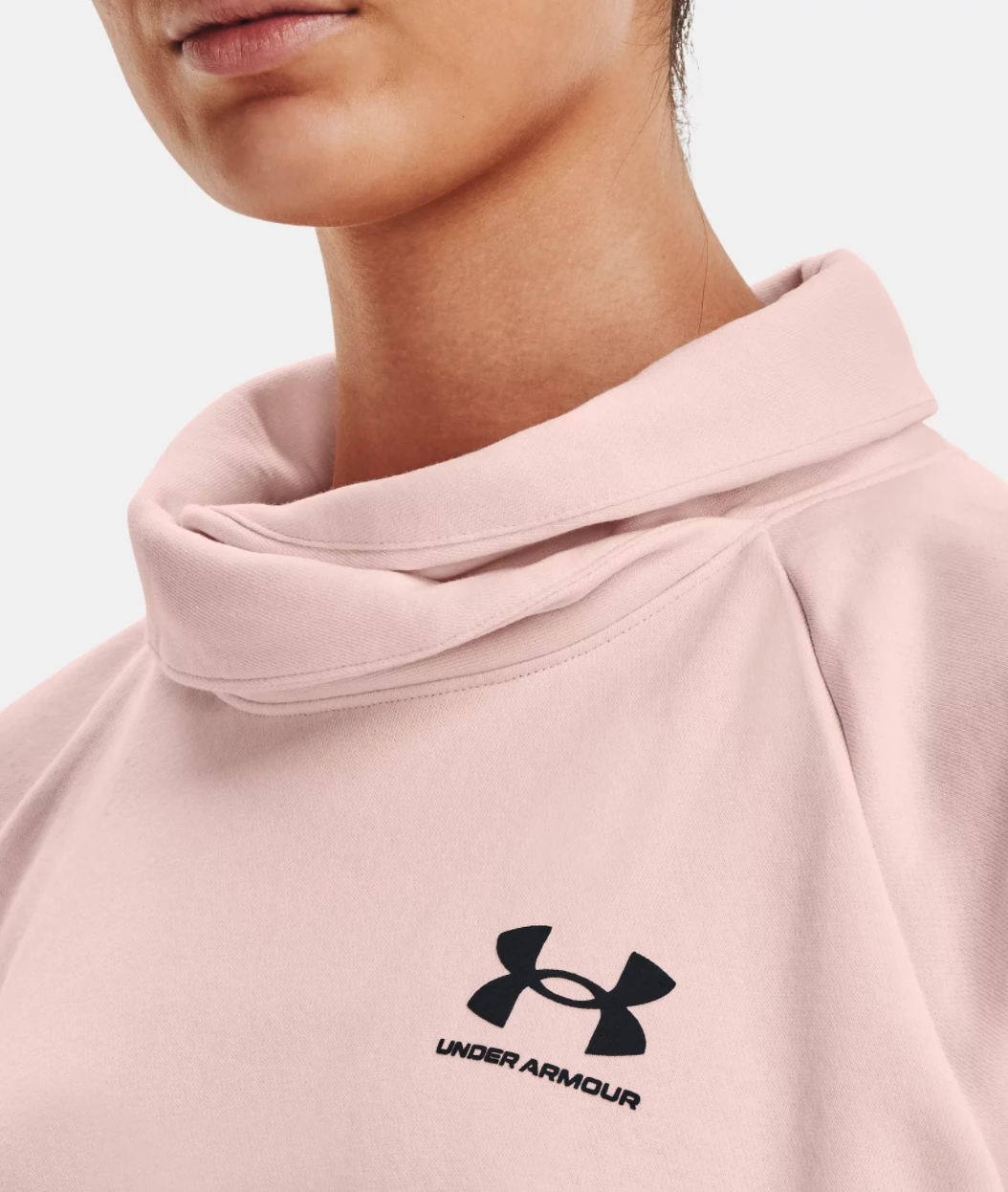 Under Armour Sweat Pink Hoodie - Image 2
