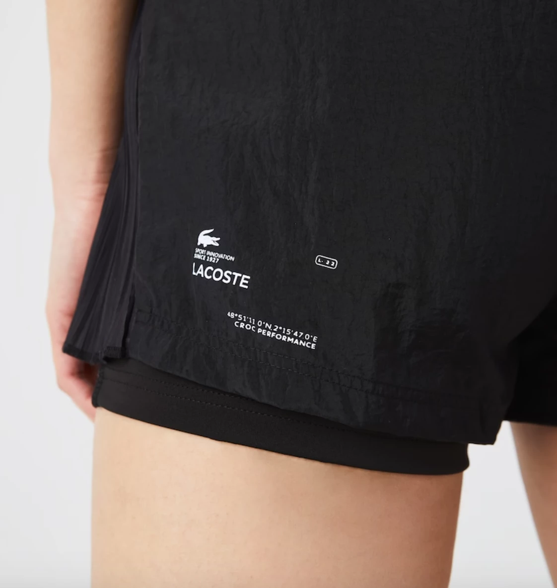 Lacoste Women's SPORT Light Nylon Shorts - Image 2