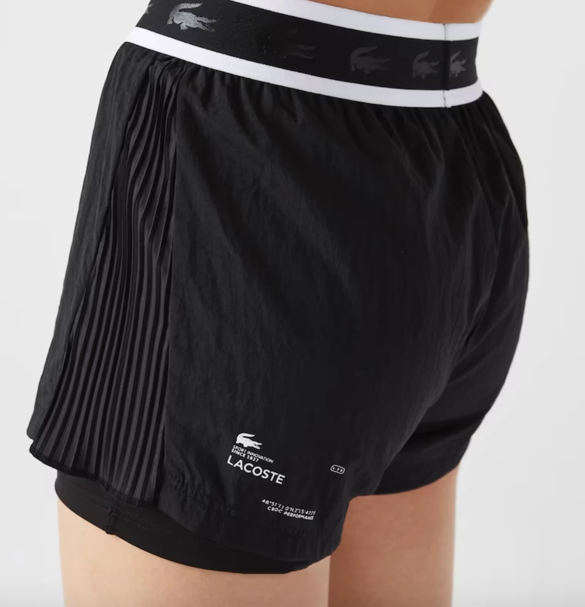 Lacoste Women's SPORT Light Nylon Shorts - Image 4