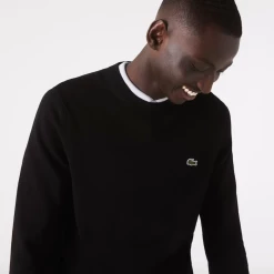 Lacoste Men's Organic Cotton Crew Neck Sweater
