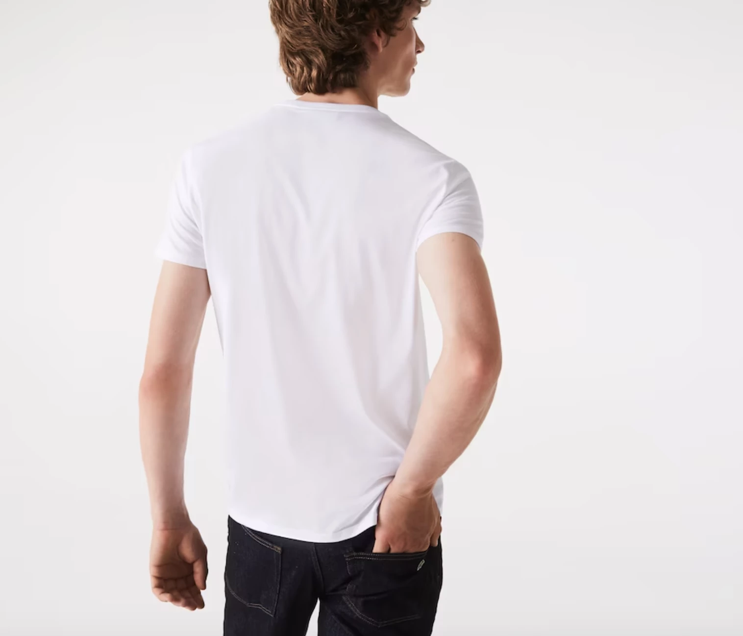 Lacoste Men's Crew Neck Cotton T-Shirt - Image 4