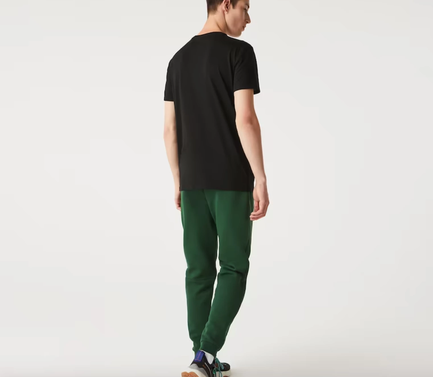 Lacoste Men's Crew Neck Cotton T-Shirt 5 Lacoste Men's Crew Neck Cotton T-Shirt - Image 5