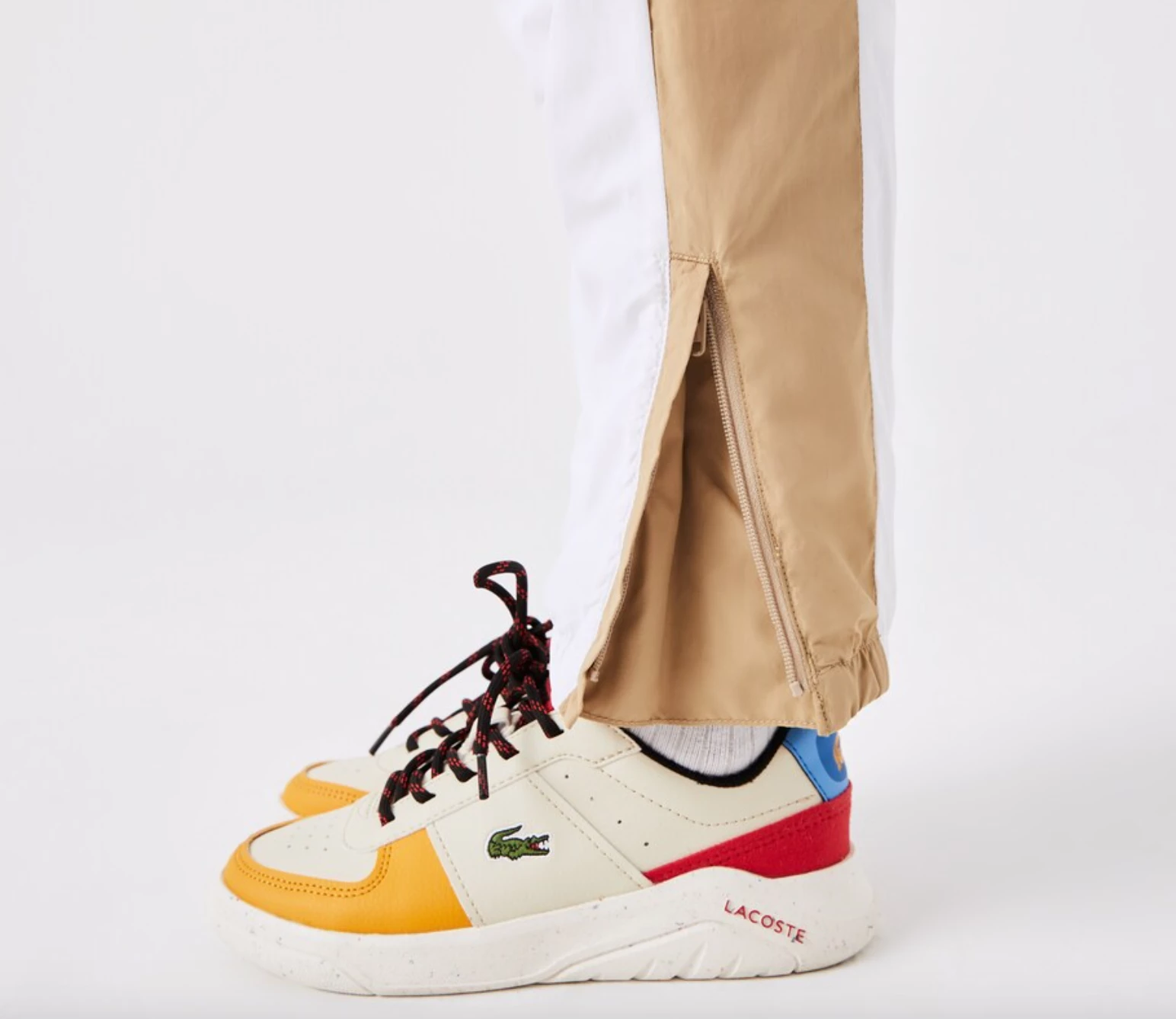 Lacoste Kids' Contrast Band Taffeta Trackpants 7 Lacoste Kids' Contrast Band Taffeta Trackpants - Image 7