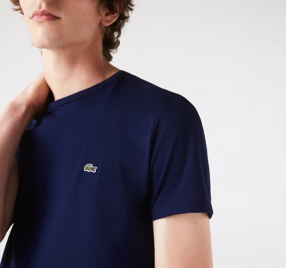 Lacoste Men's Crew Neck Cotton T-Shirt - Image 3