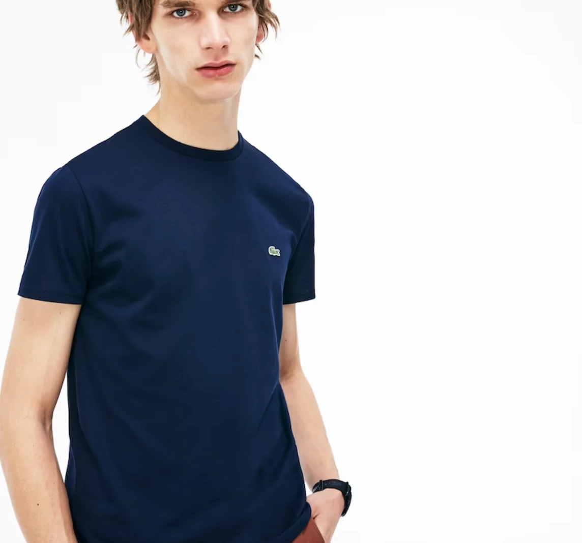 Lacoste Men's Crew Neck Cotton T-Shirt - Image 2
