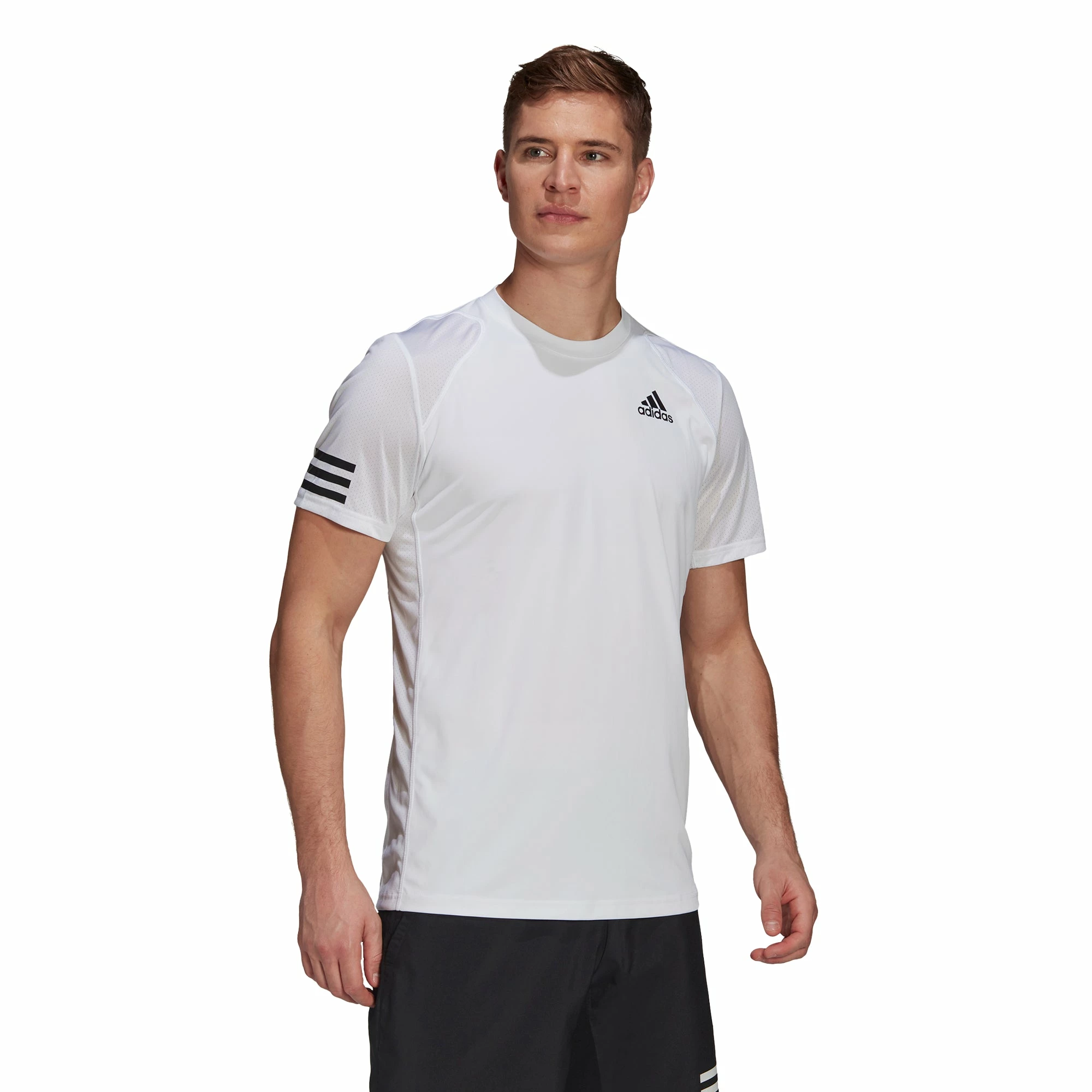 Adidas Club 3-Stripe Tennis T-Shirt - Image 7