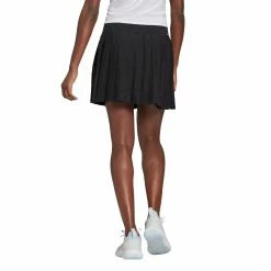 Adidas Club Pleated Skirt 14.5" 12 Adidas Club Pleated Skirt 14.5" -Yonex Shop GL5468 APP on model back white