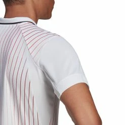 Adidas Melbourne Tennis Polo 14 Adidas Melbourne Tennis Polo -Yonex Shop H67132 APP on model detail 2 white