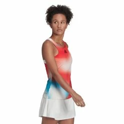 Adidas Melbourne Y-Tank 13 Adidas Melbourne Y-Tank -Yonex Shop HA7614 APP on model walking white
