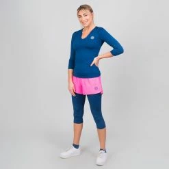 Bidi Badu Ariana Women 3/4 Sleeves - Navy-Pink 22 Bidi Badu Ariana Women 3/4 Sleeves - Navy-Pink -Yonex Shop W224013193 DBL 1 0b60af8e 2a56 4c56 8ff4 aebddde48f9a