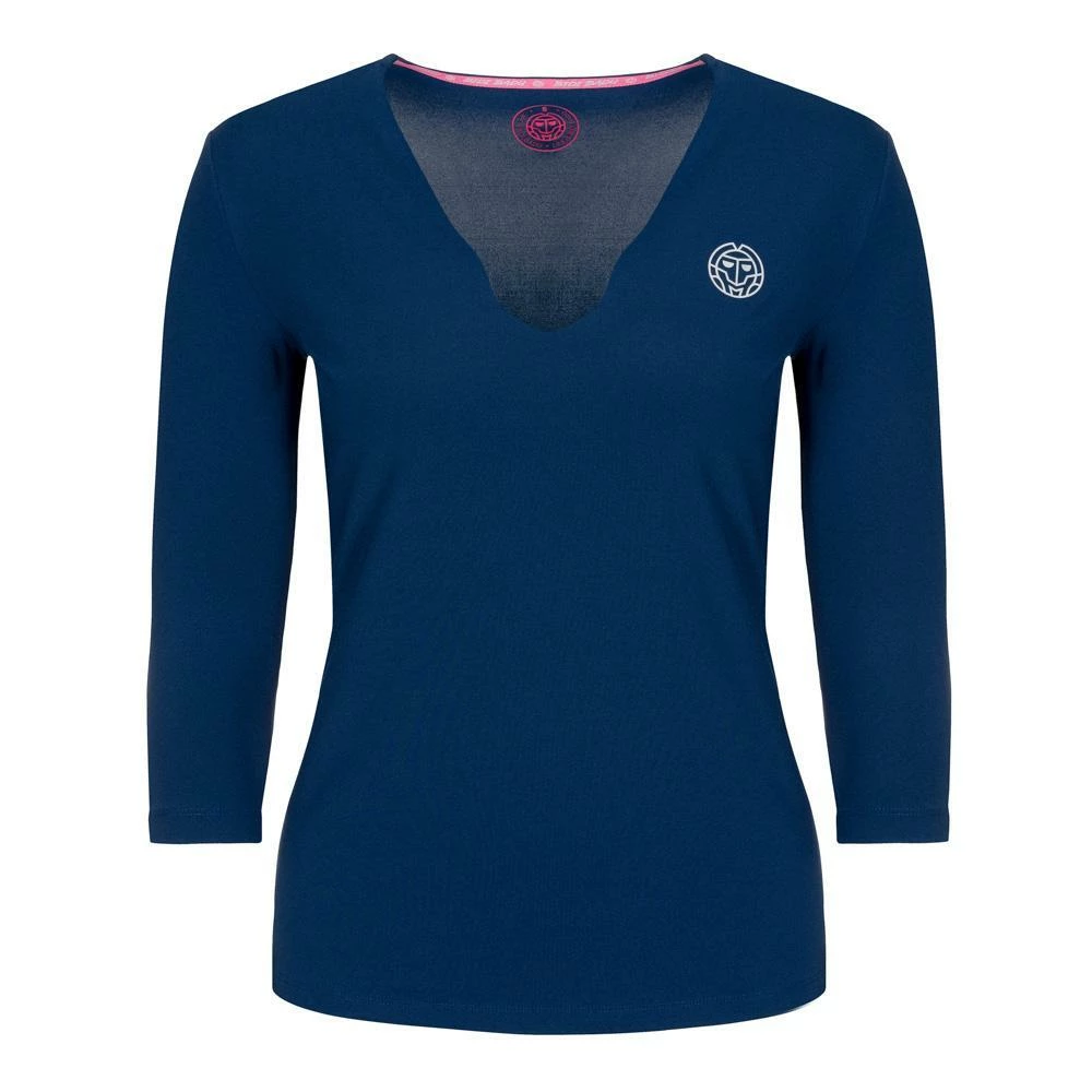 Bidi Badu Ariana Women 3/4 Sleeves - Navy-Pink 8 Bidi Badu Ariana Women 3/4 Sleeves - Navy-Pink - Image 8