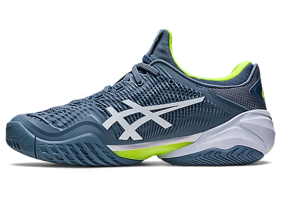 Asics Court FF 3 Men Steel Blue/White - Image 2