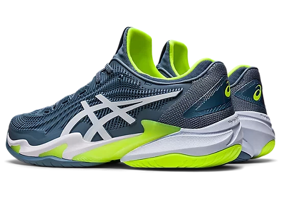 Asics Court FF 3 Men Steel Blue/White - Image 3