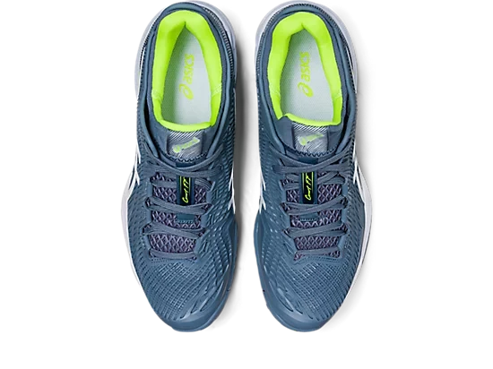 Asics Court FF 3 Men Steel Blue/White - Image 6