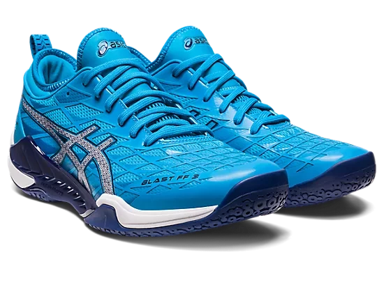 Asics Blast FF 3 Men Island Blue/Indigo Blue - Image 4