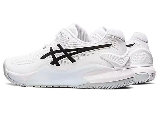 Asics Gel-Resolution 9 Men White/Black - Image 3