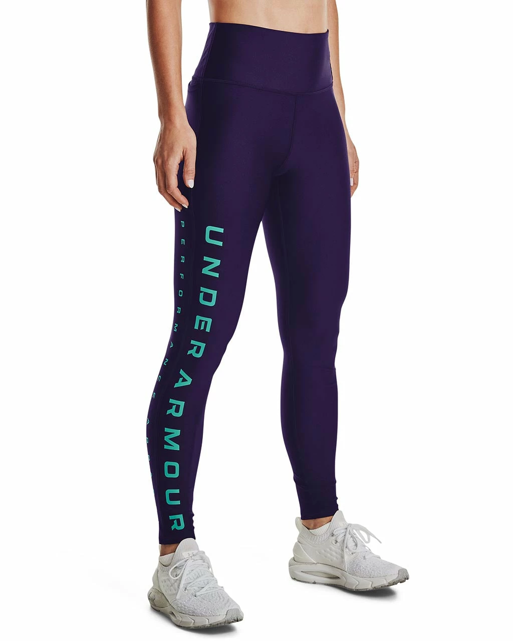 Under Armour Women's HeatGear® No-Slip Waistband Full-Length Leggings 1 Under Armour Women's HeatGear® No-Slip Waistband Full-Length Leggings
