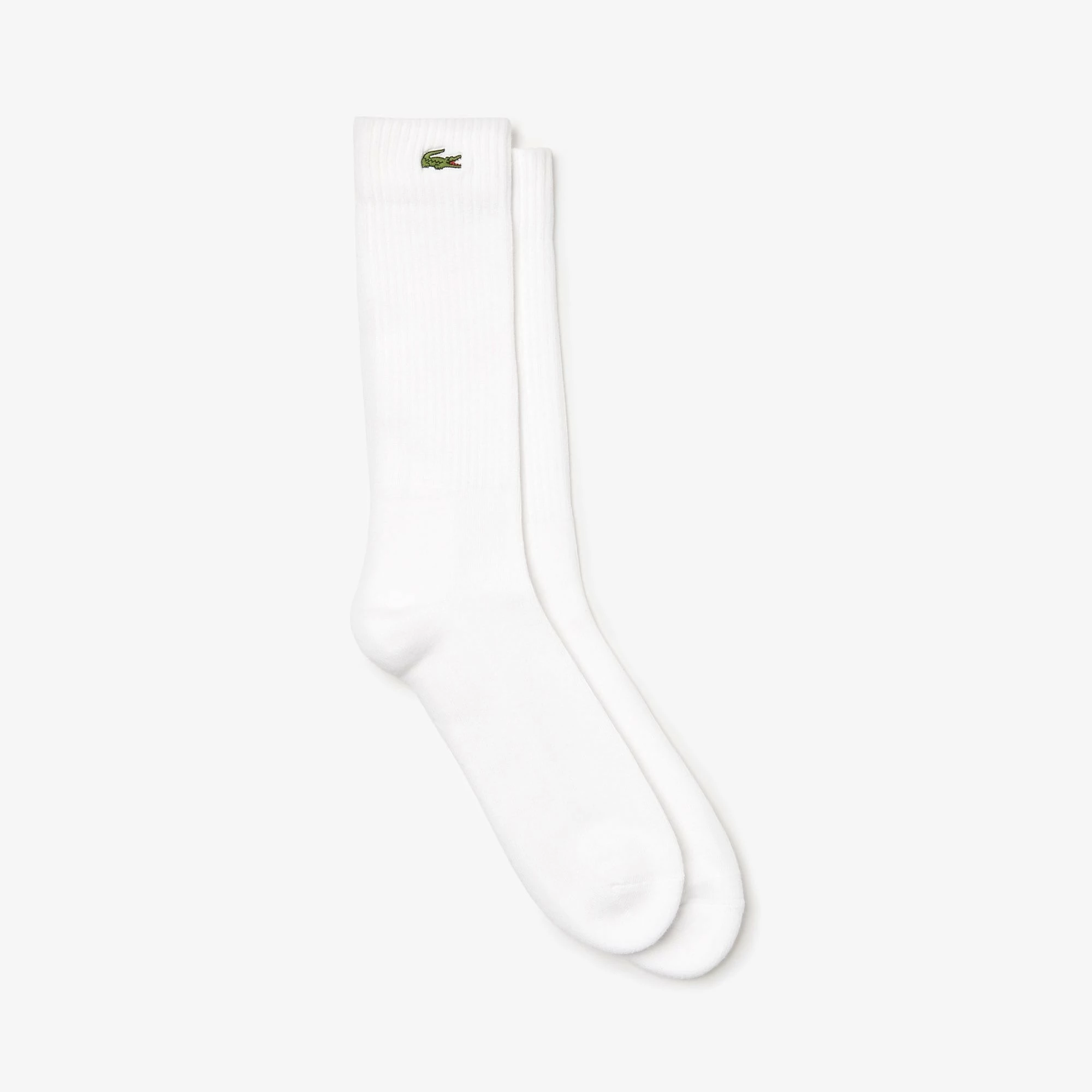 Lacoste Tennis Socks Long White - Image 3