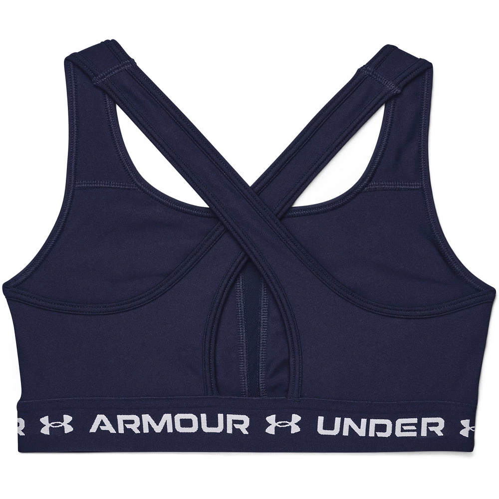 Under Armour Mid Crossback Sports Bra - Image 3